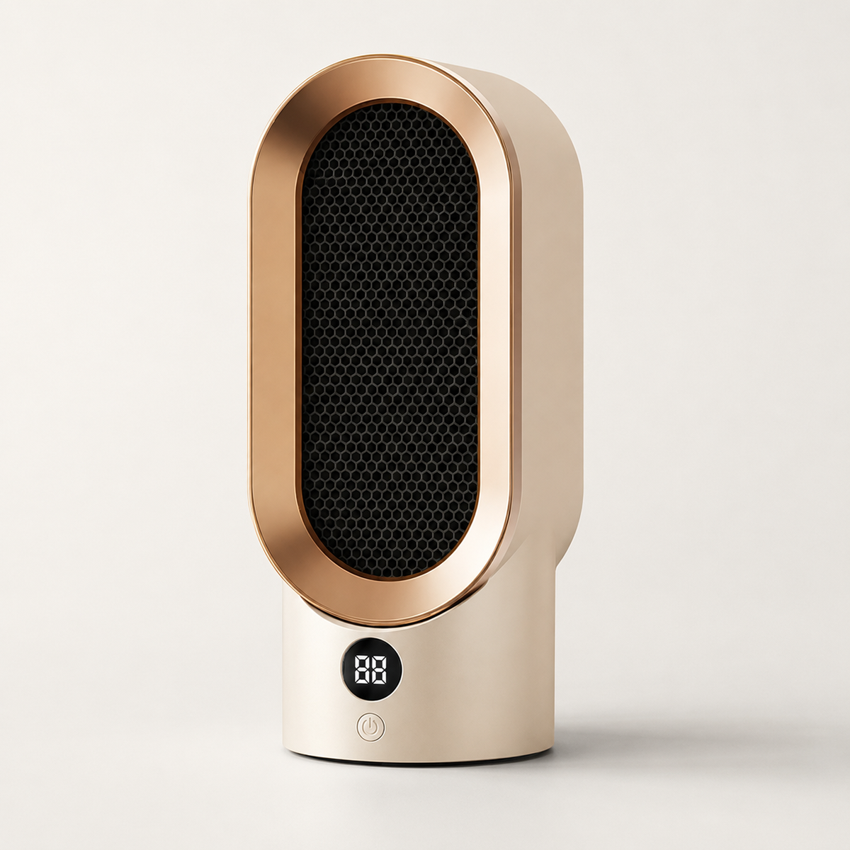 Glutavo | Termoventilatore compatto da 800 W per ufficio, camera da letto e viaggi
