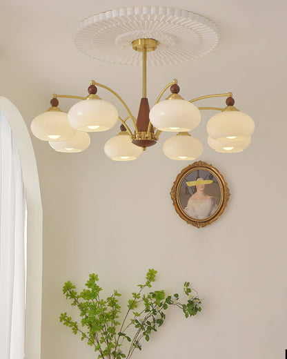 Meliora | Retro Chandelier with Musical Inspiration