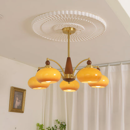 Meliora | Retro Chandelier with Musical Inspiration