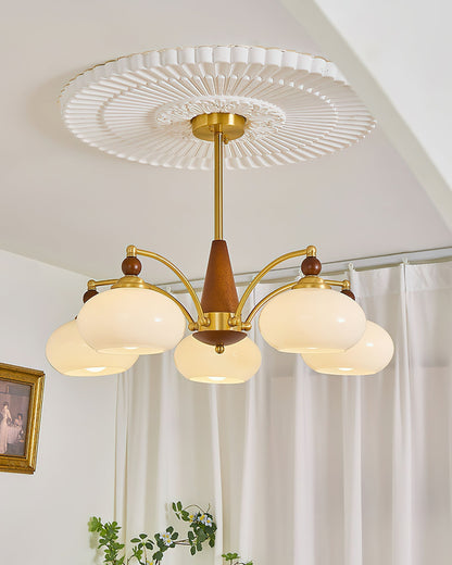 Meliora | Retro Chandelier with Musical Inspiration