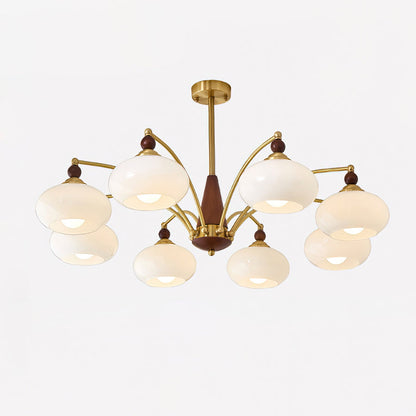 Meliora | Retro Chandelier with Musical Inspiration