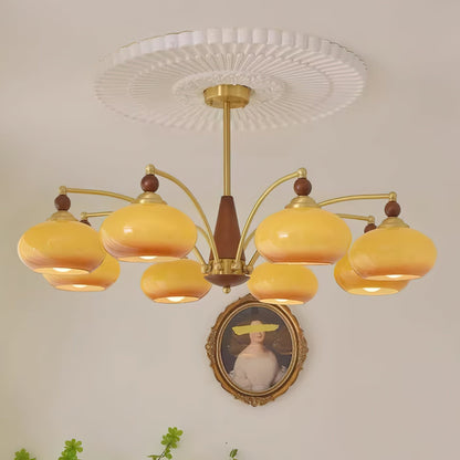 Meliora | Retro Chandelier with Musical Inspiration