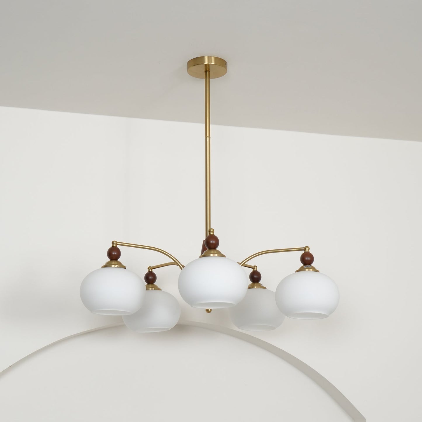 Meliora | Retro Chandelier with Musical Inspiration