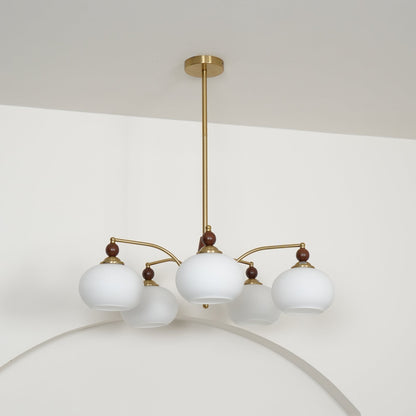 Meliora | Retro Chandelier with Musical Inspiration