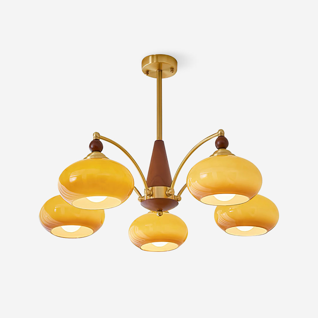 Meliora | Retro Chandelier with Musical Inspiration