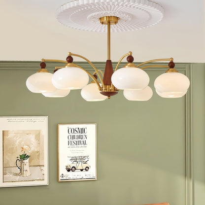 Meliora | Retro Chandelier with Musical Inspiration