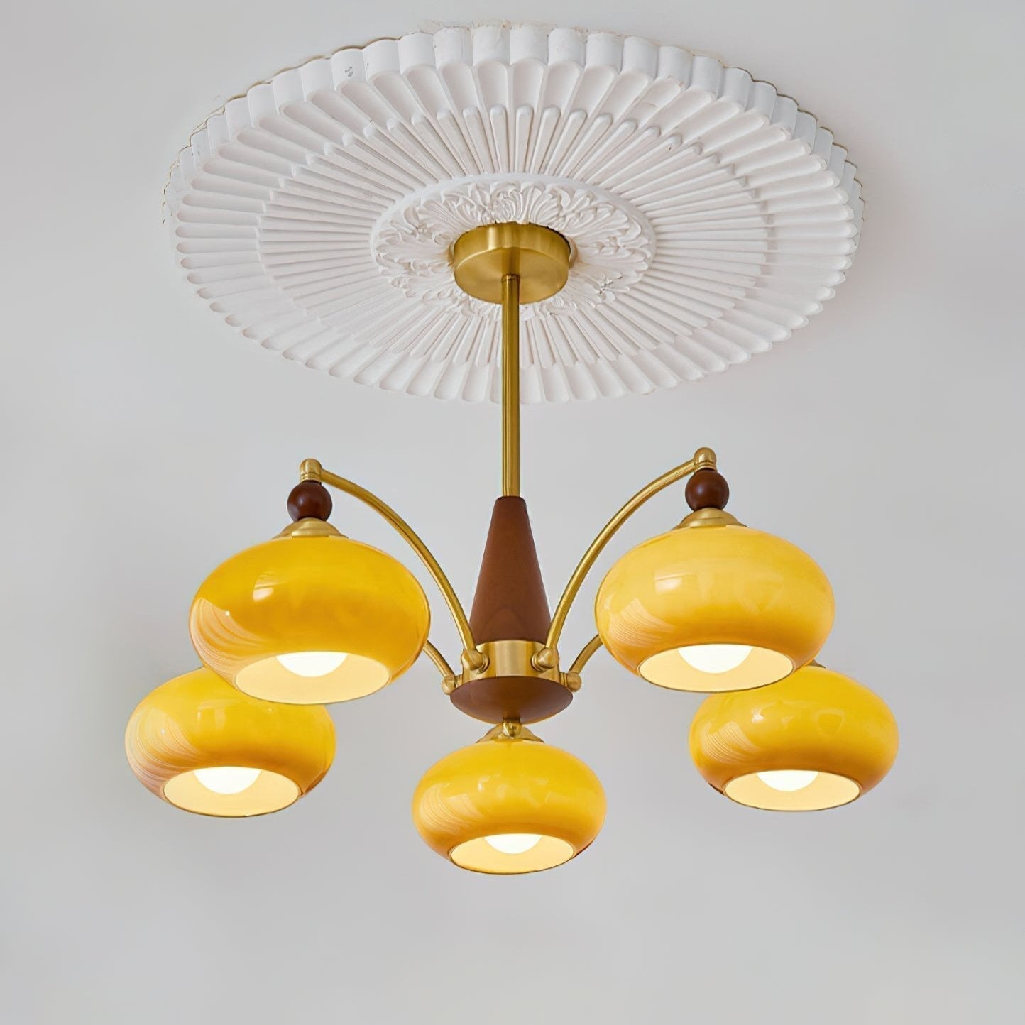 Meliora | Retro Chandelier with Musical Inspiration