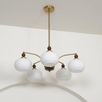 Meliora | Retro Chandelier with Musical Inspiration