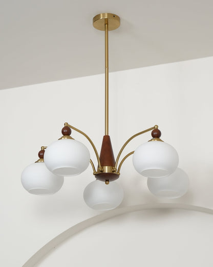 Meliora | Retro Chandelier with Musical Inspiration