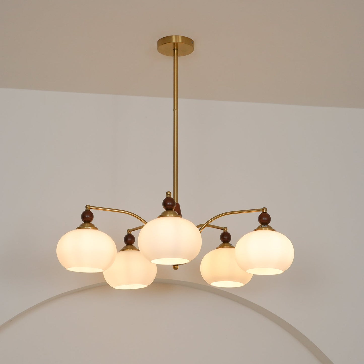 Meliora | Retro Chandelier with Musical Inspiration