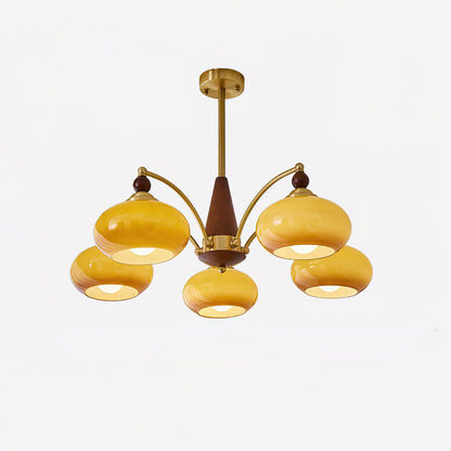 Meliora | Retro Chandelier with Musical Inspiration