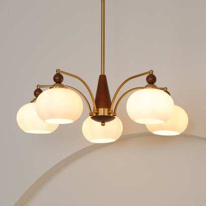 Meliora | Retro Chandelier with Musical Inspiration