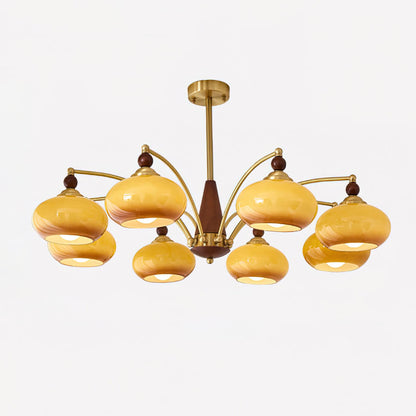 Meliora | Retro Chandelier with Musical Inspiration