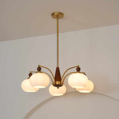 Meliora | Retro Chandelier with Musical Inspiration