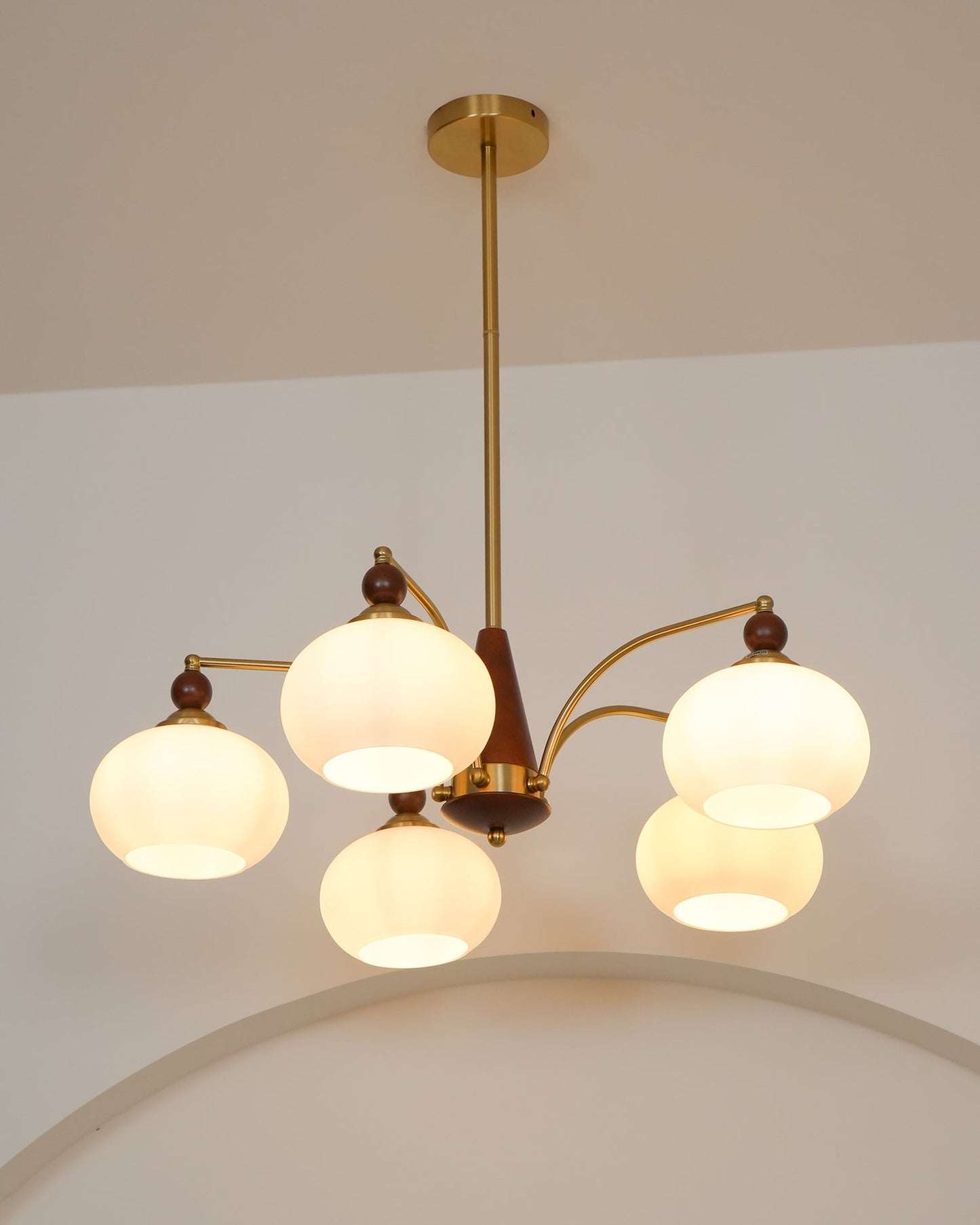Meliora | Retro Chandelier with Musical Inspiration