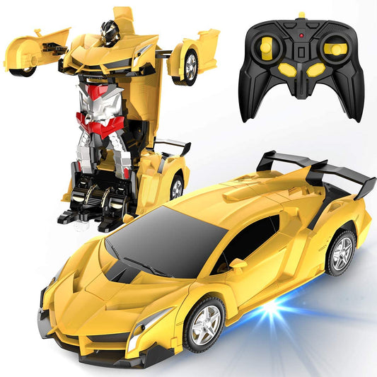 Robilio | Ferngesteuertes Auto, verwandelbar in Roboter, mit Driftfunktion