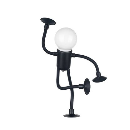 Robbelo | Roboter Tischlampe aus Kunststoff mit LED-Leuchtmittel, 25 x 15 cm