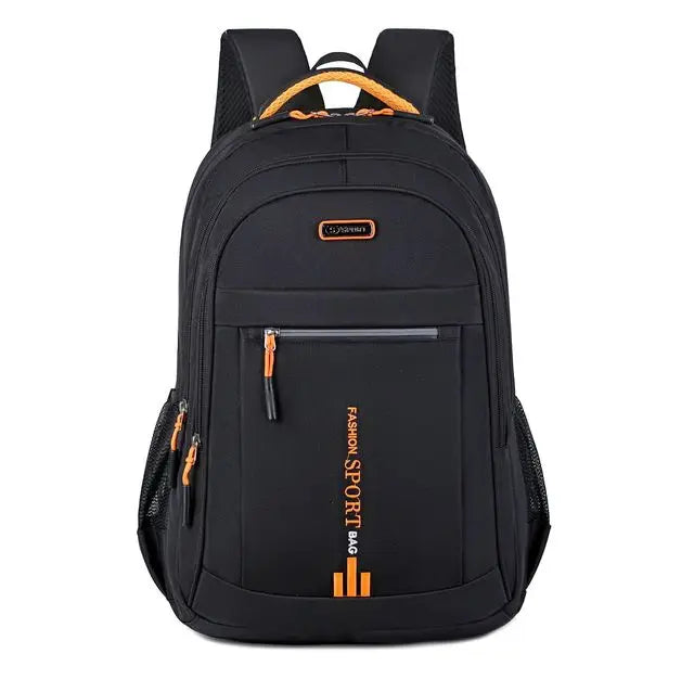 Pendaro | Zaino da uomo per laptop da 15,6 pollici, idrorepellente con porta USB