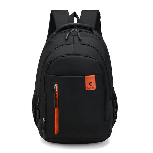 Pendaro | Zaino da uomo per laptop da 15,6 pollici, idrorepellente con porta USB
