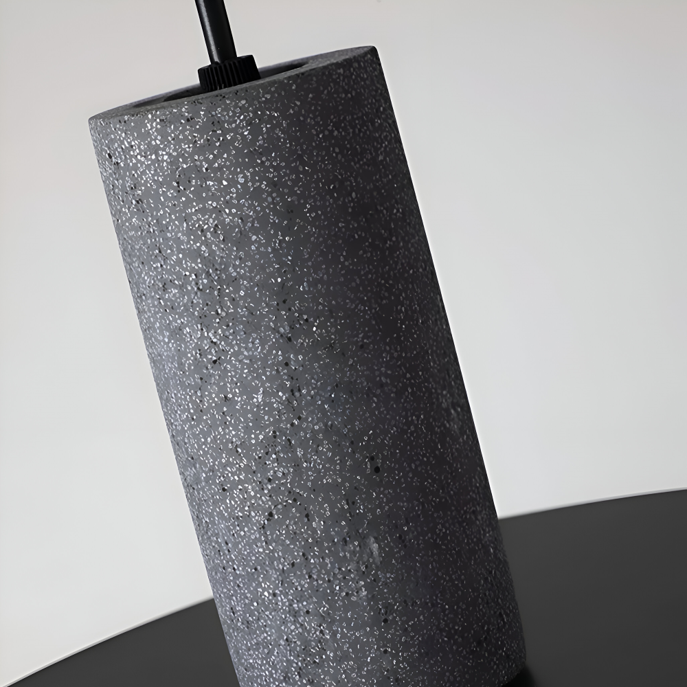 RusticLume Lampada | Lampada a sospensione industriale nera, regolabile in altezza e moderna
