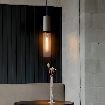 RusticLume Lampada | Lampada a sospensione industriale nera, regolabile in altezza e moderna