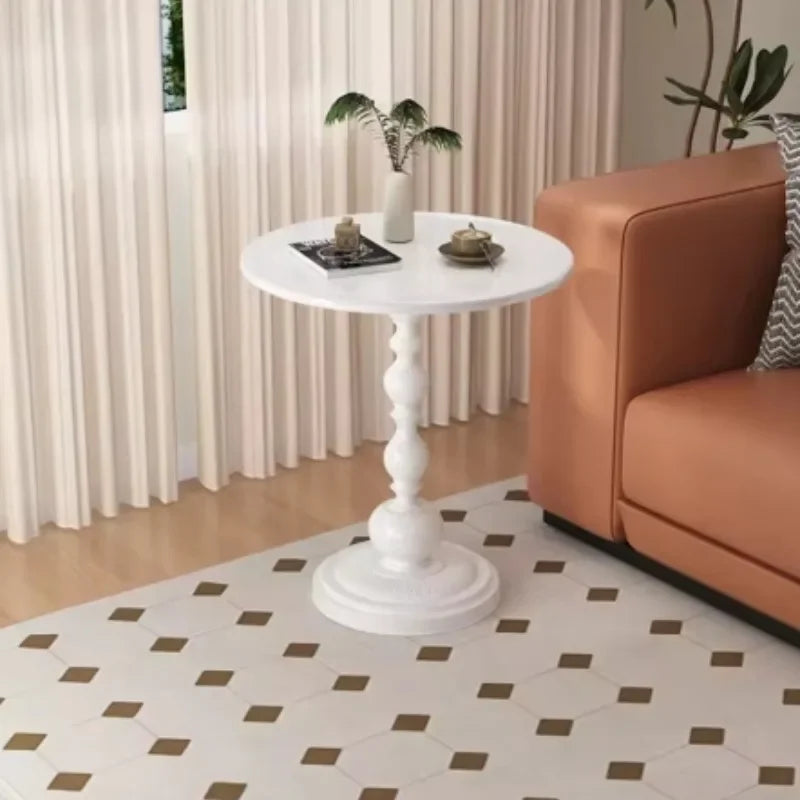 Mariselle – Tavolino rotondo vintage moderno