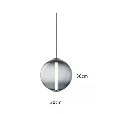 Pyrrhos | Lampada a sospensione in vetro scandinava per camera da letto e sala da pranzo