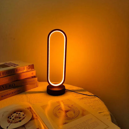 Orvalo Ring | Luce notturna LED dimmerabile con 3 colori di luce