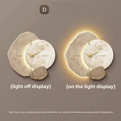 Auralume Circa | Horloge murale LED avec design moderne