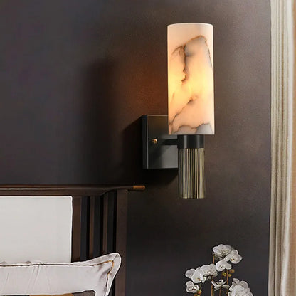 Applique di lusso in marmo – Design elegante con luce LED per ambienti abitativi raffinati