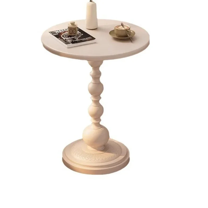 Mariselle | Table d'appoint ronde au style vintage moderne