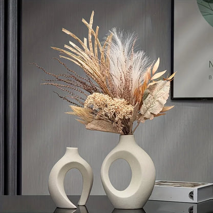 Vaylo Formé | Vaso scultoreo in ceramica stile boho (set da 2)