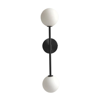 Lampada da parete LED in vetro satinato rotonda – Lampada da parete minimalista con luce soffusa