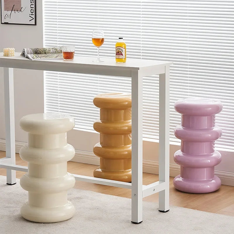 Alunara – Nordic Side Table as Hall Bench, Footstool or Nightstand