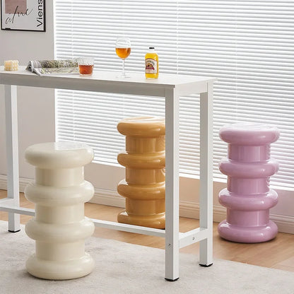Alunara – Nordic Side Table as Hall Bench, Footstool or Nightstand