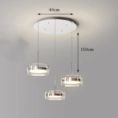 Aurelia Cirka | Ringförmige LED-Pendelleuchte für Wohn- und Essbereiche im modernen Design