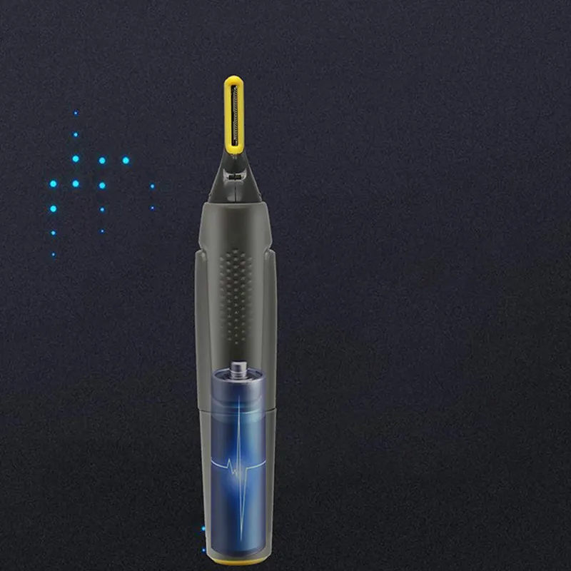 Trimova | Regolabarba da uomo senza fili con luce LED per naso e orecchie