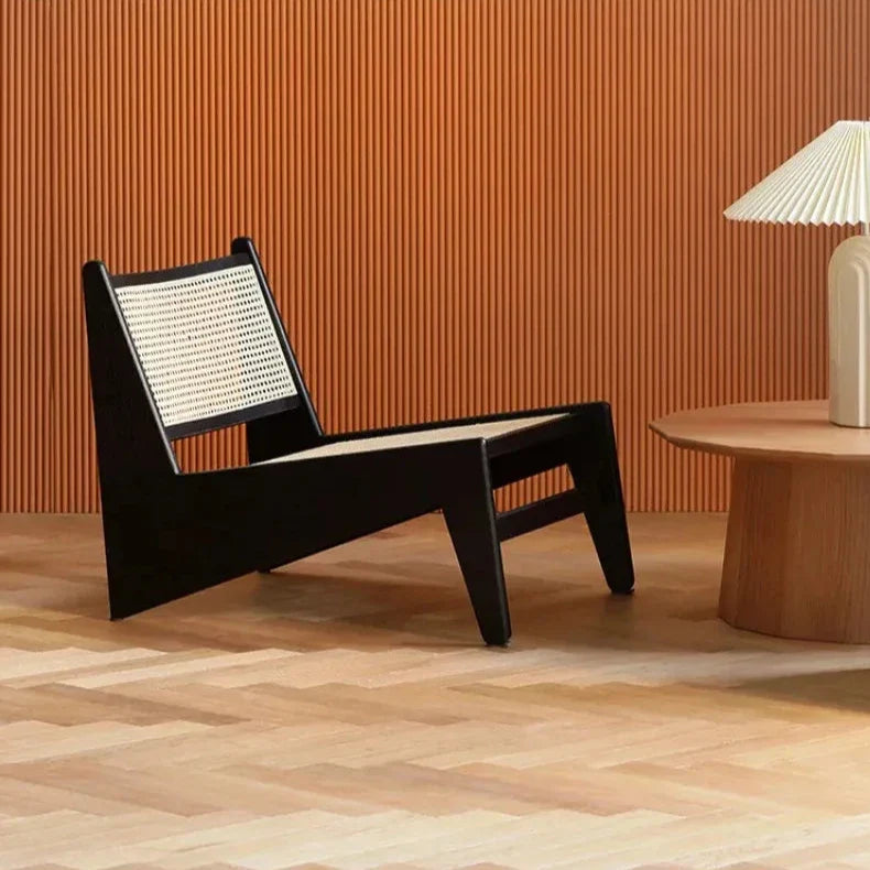 Lunair Canapé | Loungesessel aus Holz & Rattan im französisch-skandinavischen Stil