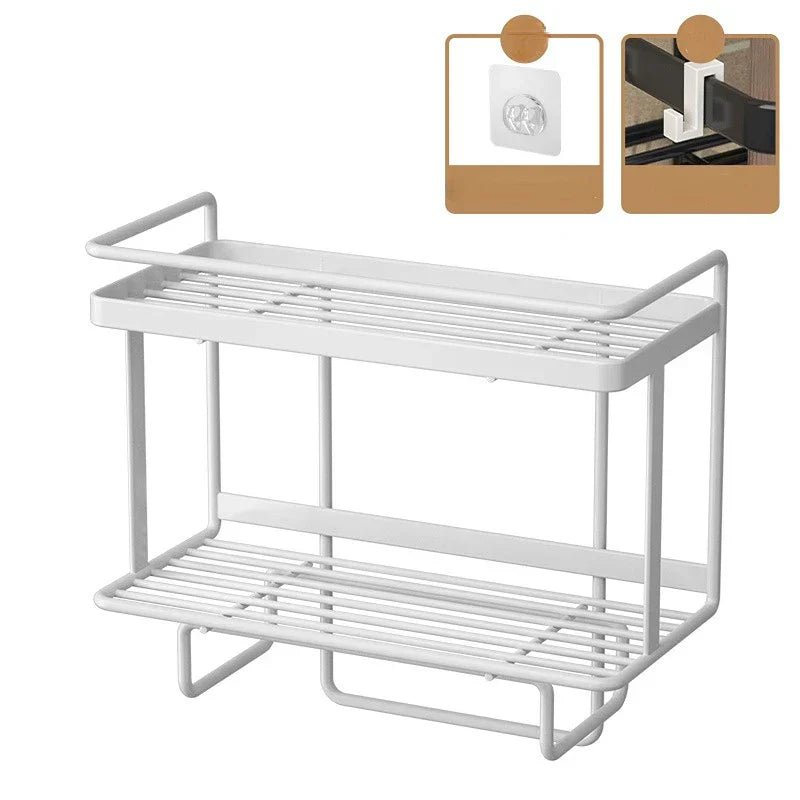 Étagère de toilettes AboveRack | Étagère de salle de bains à plusieurs niveaux pour surplomber les toilettes