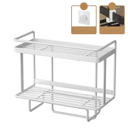 Étagère de toilettes AboveRack | Étagère de salle de bains à plusieurs niveaux pour surplomber les toilettes