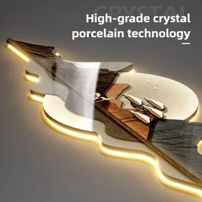 Auralume Circa | Horloge murale LED avec design moderne
