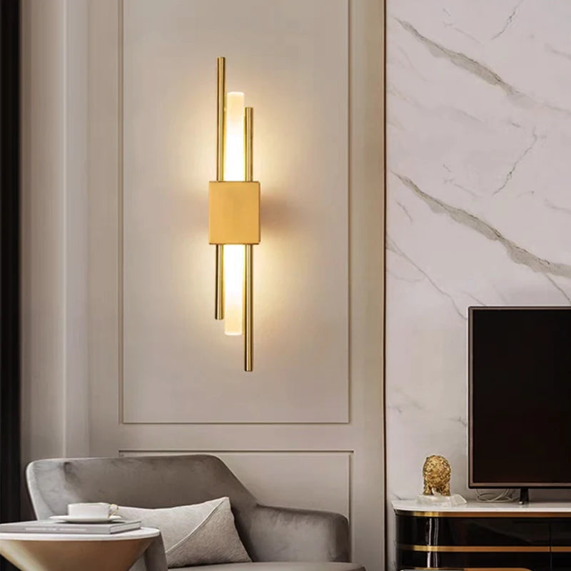 Lumoa Fynn | LED Wall Light with USB Port in Scandinavian Design for Bedroom and Living Area