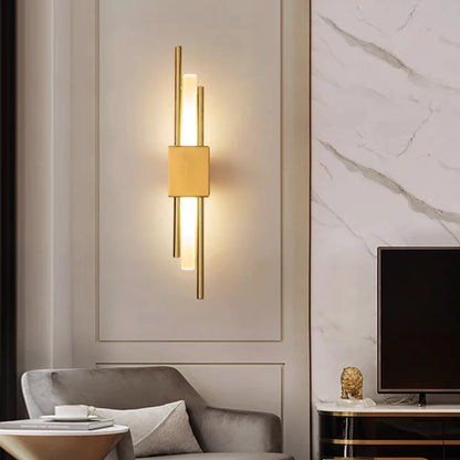 Lumoa Fynn | LED Wall Light with USB Port in Scandinavian Design for Bedroom and Living Area