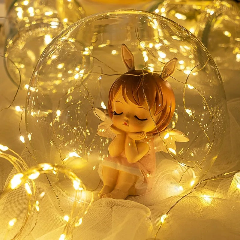 Funkira | LED Lichterkette aus Kupferdraht mit USB, Fernbedienung und Timer