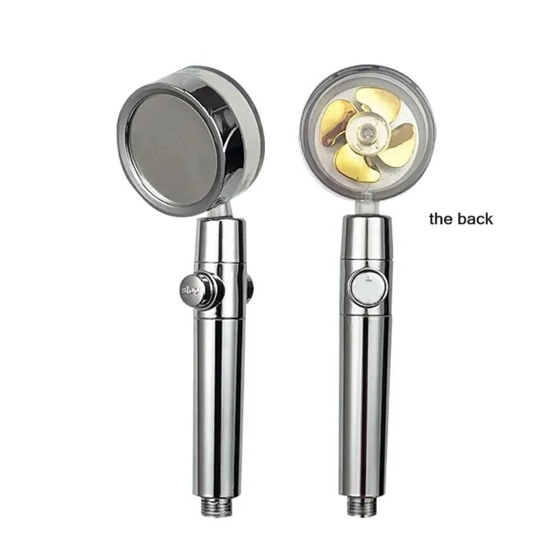 Doccia a pressione alta girevole a 360° con turboelica – risparmio idrico e potente