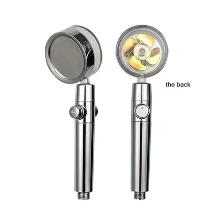 Doccia a pressione alta girevole a 360° con turboelica – risparmio idrico e potente