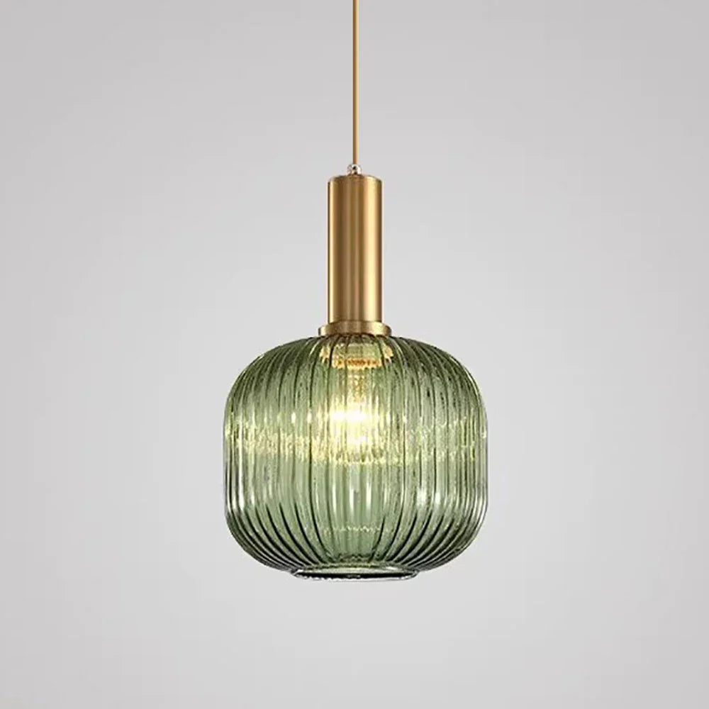 SleekSphere – Pendente in vetro giapponese fatto a mano dal design minimalista