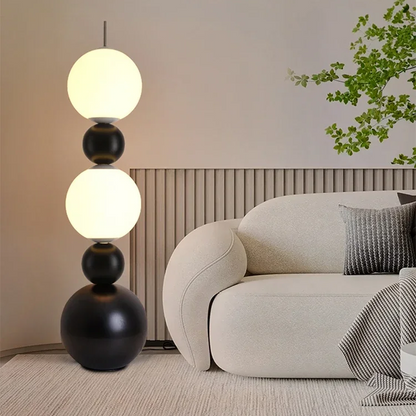 Calura Form | Lampada da terra a forma di zucca con luce ambientale calda