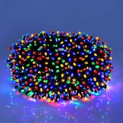 Glanzora | LED Lichterkette außen, IP65, 8 Leuchtmodi, 13 bis 103 m mit Netzstecker