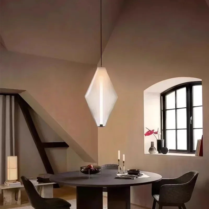 Pyrrhos | Lampada a sospensione in vetro scandinava per camera da letto e sala da pranzo